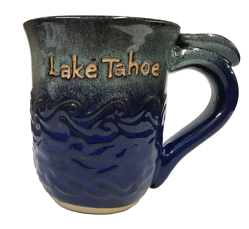 POTTERY Wave Lake Tahoe Mug