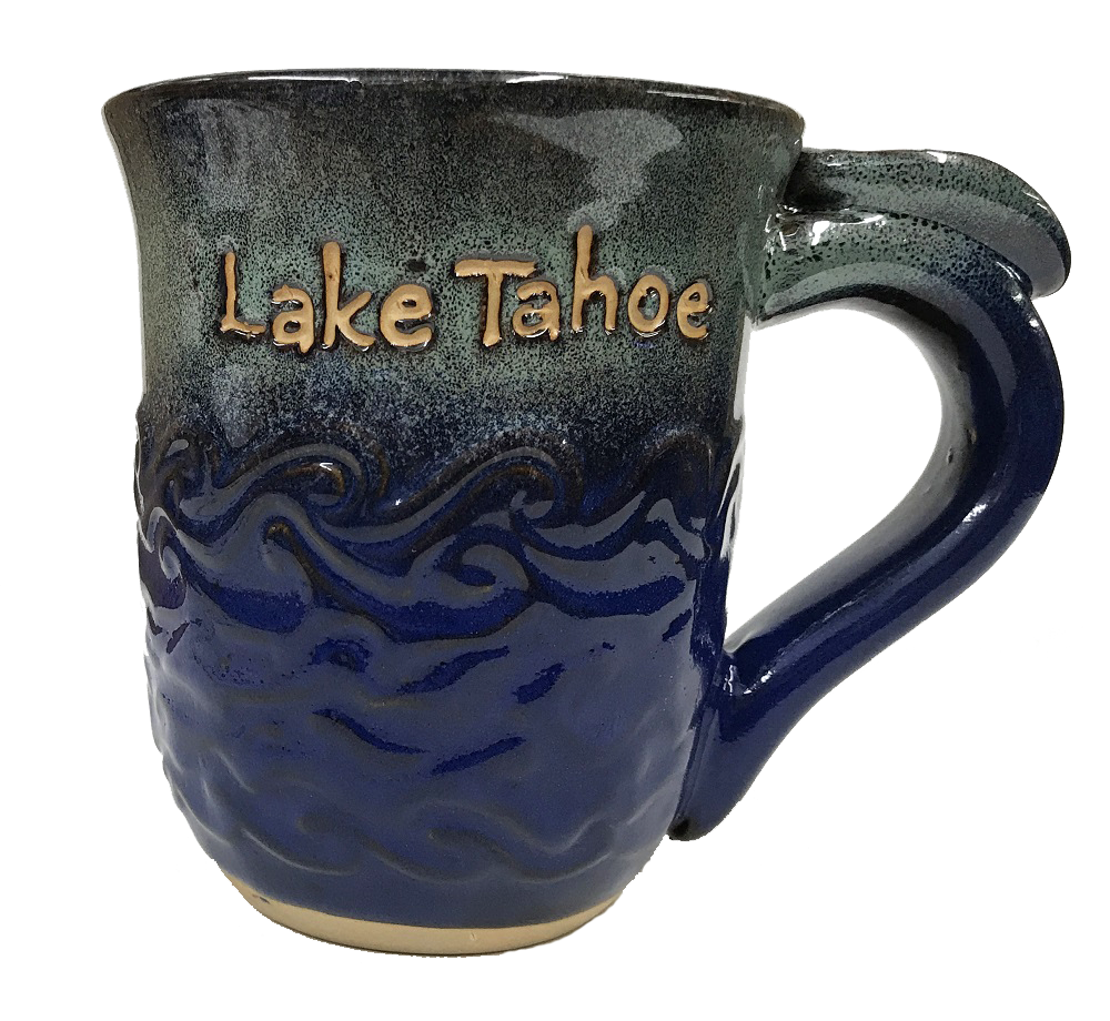 Pottery Wave Lake Tahoe MUG