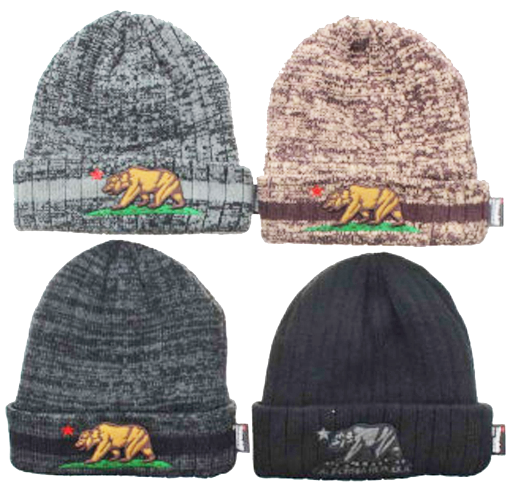 ''Adult California Republic Thinsulate BEANIE, Marled Assorted''