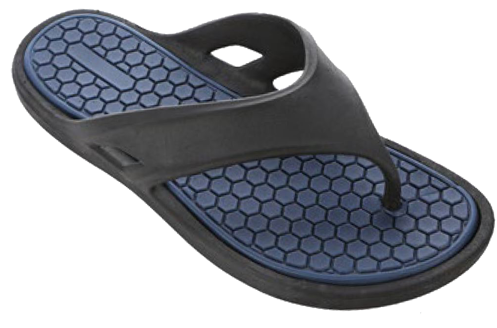 SANDALS MENS FLIP FLOP THICK BEE HIVE WAFFLE INSOLE SPORT SANDAL