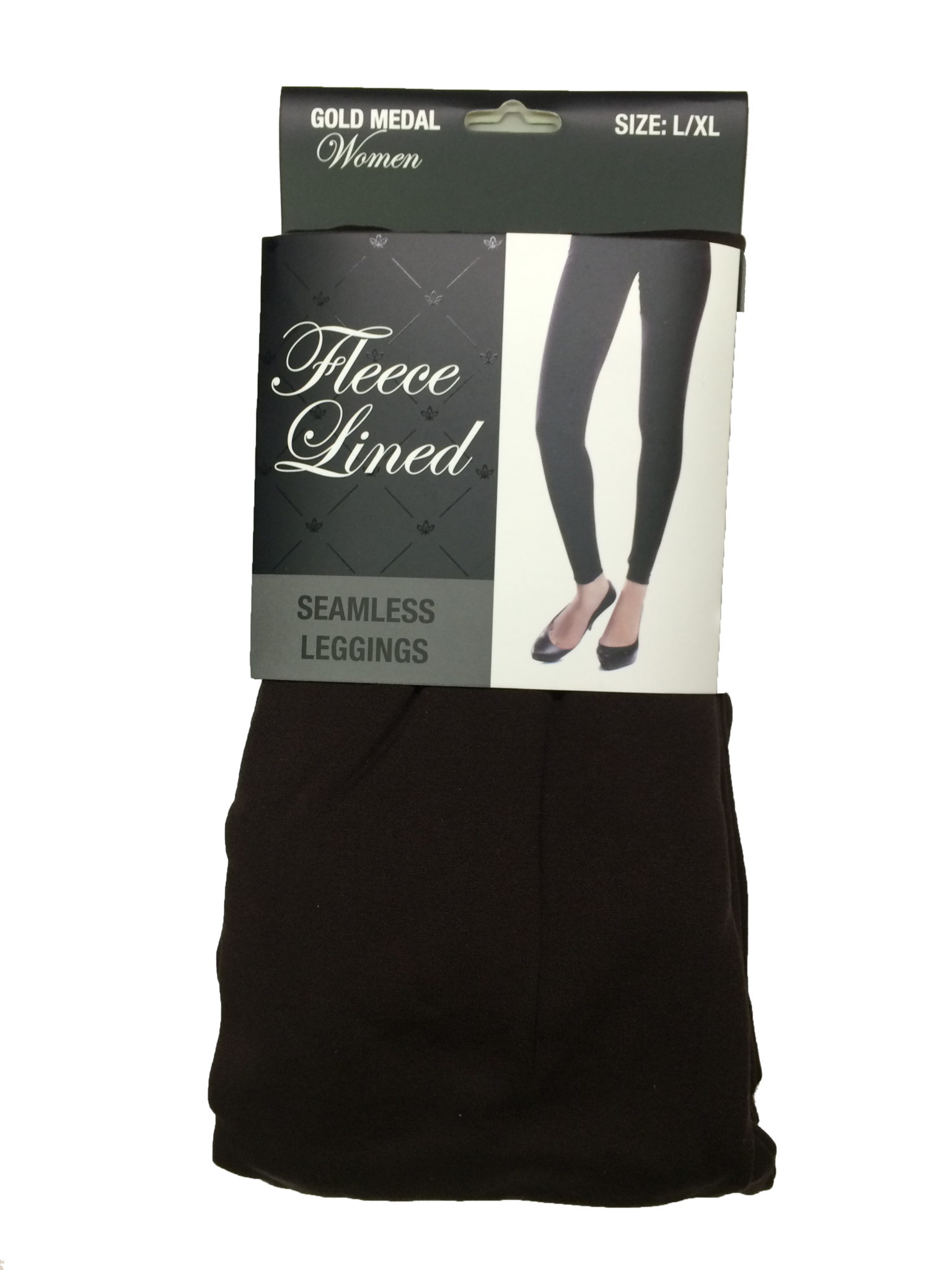 Fleece Lined Solid LEGGINGS