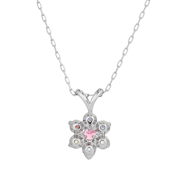 Pendant FJP -8464S -YG Sapphire x Diamond Smile K18YG