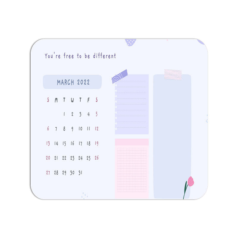 cute calendar march 2022