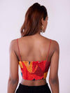 Stylish Sunset Crop Top Design