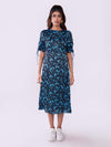 Chic Floral Printed Midi by POPPI