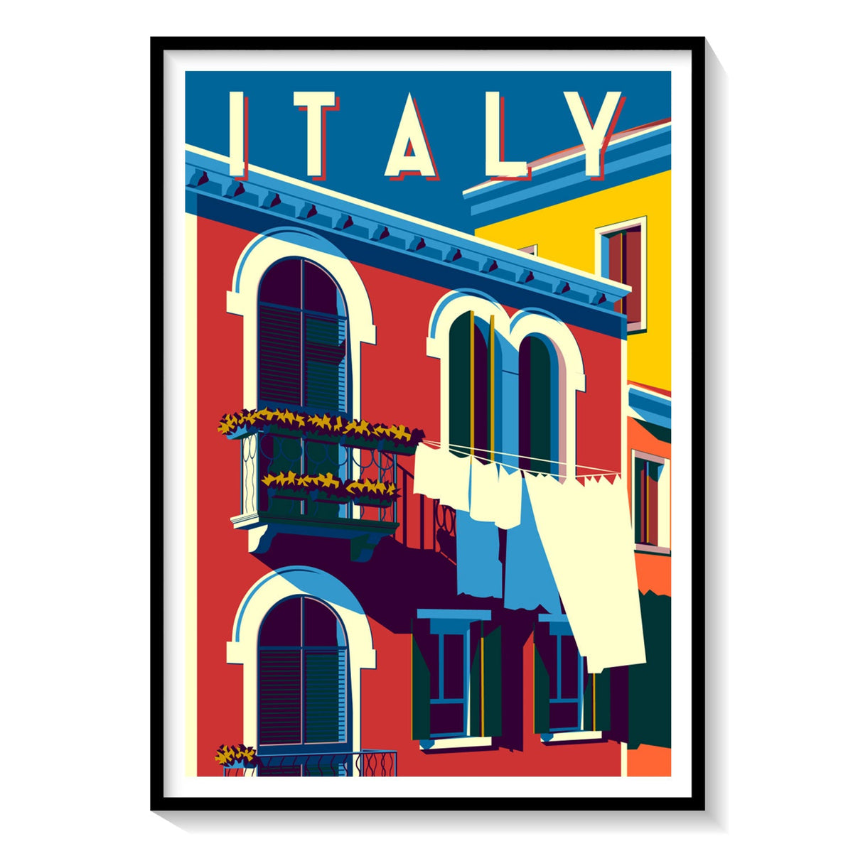 Buy Italy Travel Poster Art & Prints Online India at Best Price