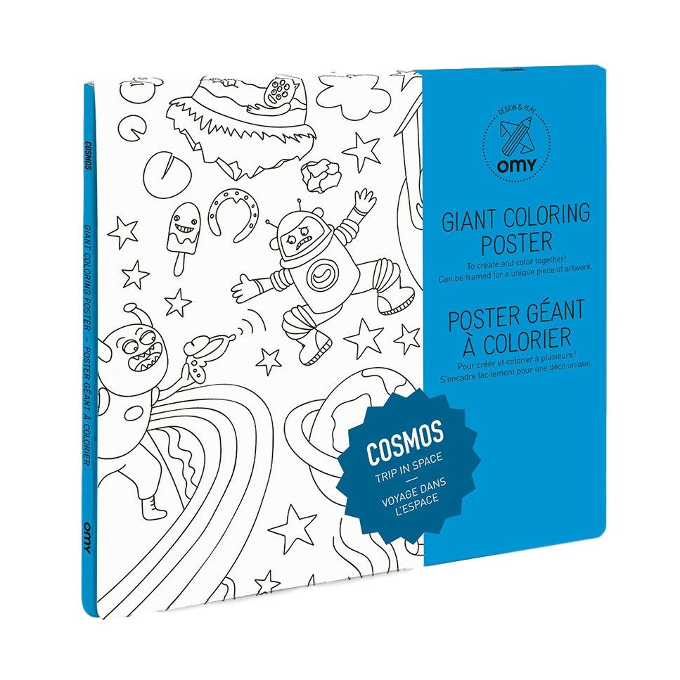 Cosmos Coloring Poster