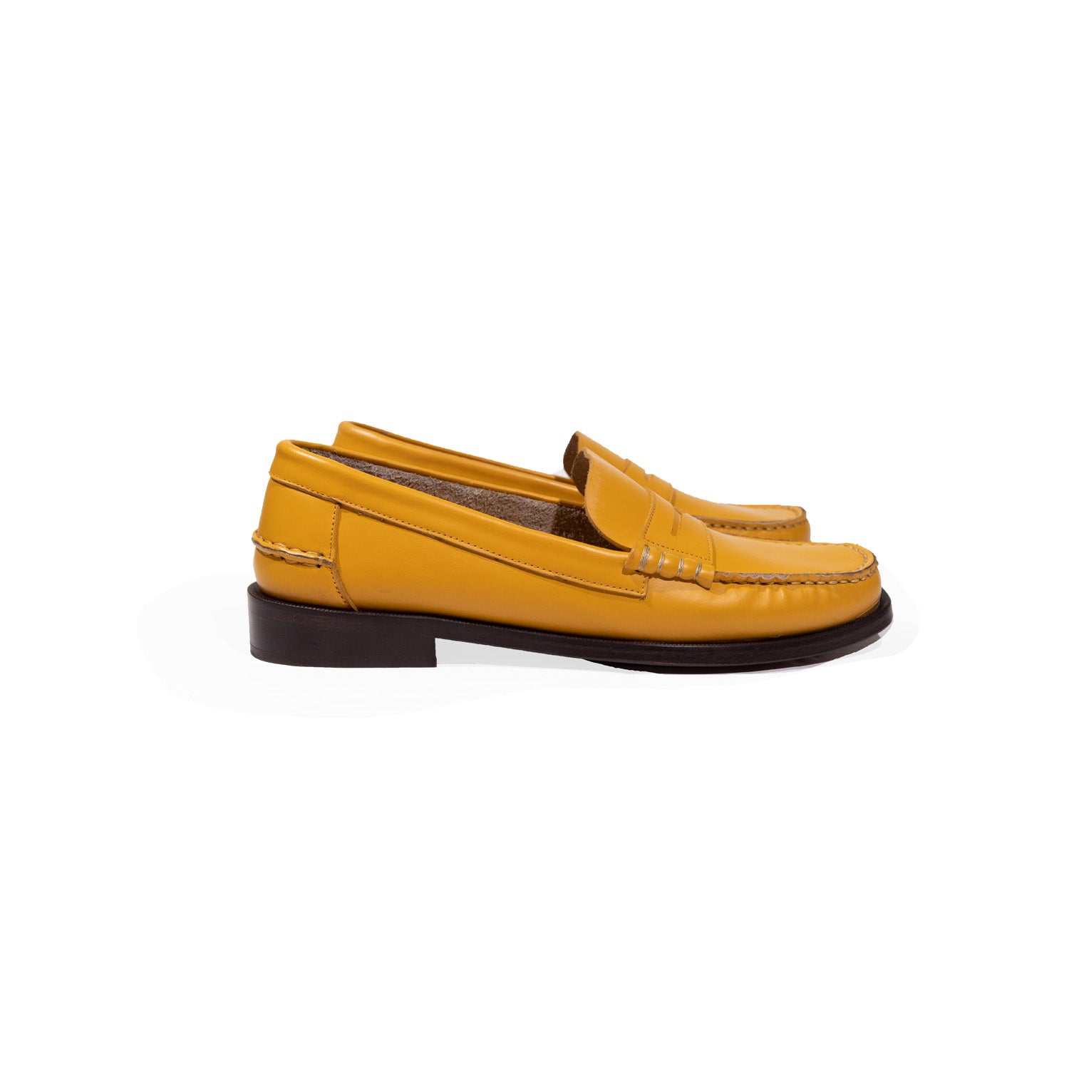 Maryam Nassir Zadeh Alan Loafer in Ochre – JUDITH