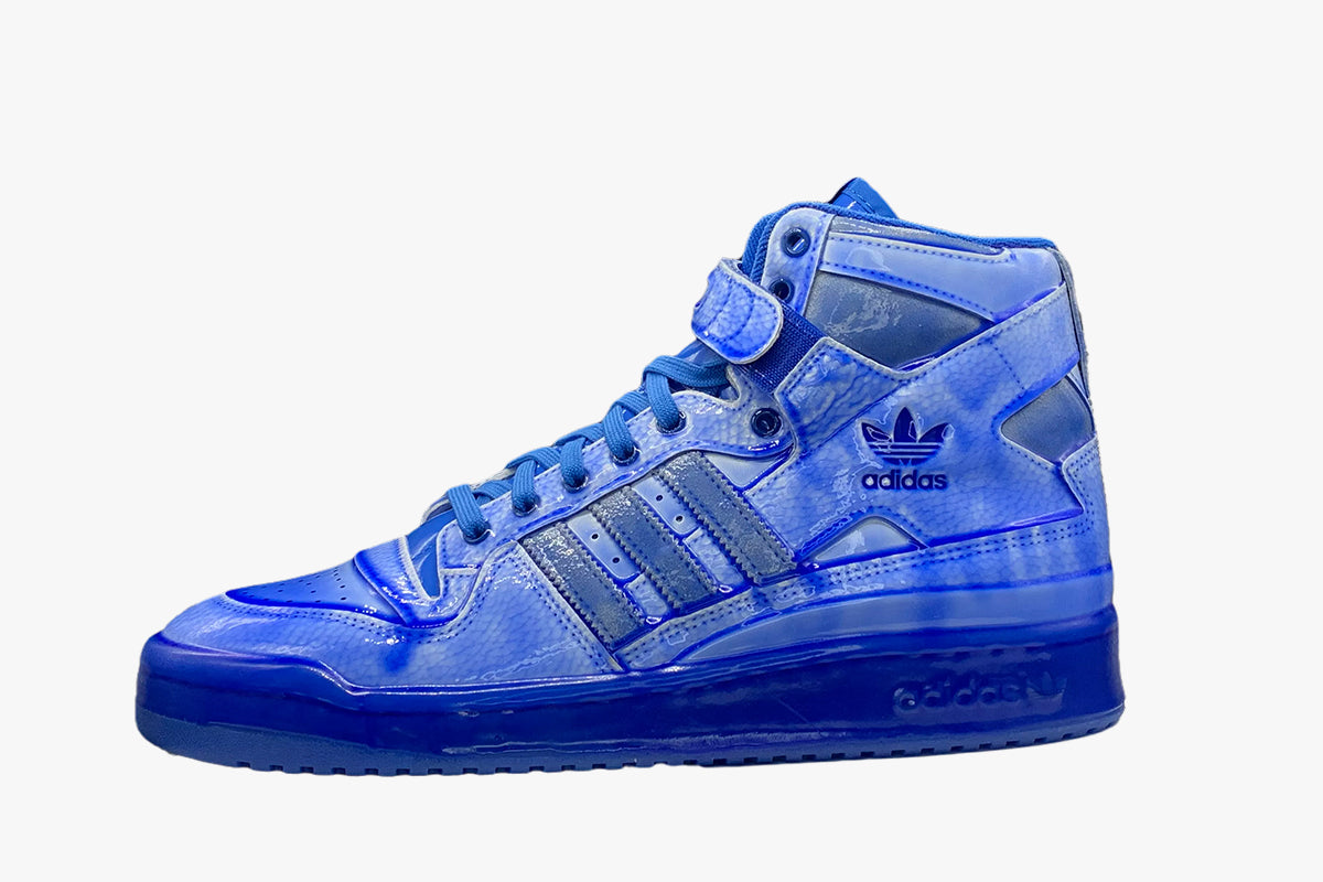 67%OFF!】 adidas JEREMY SCOTT FORUM DIPPED ブルー kids-nurie.com