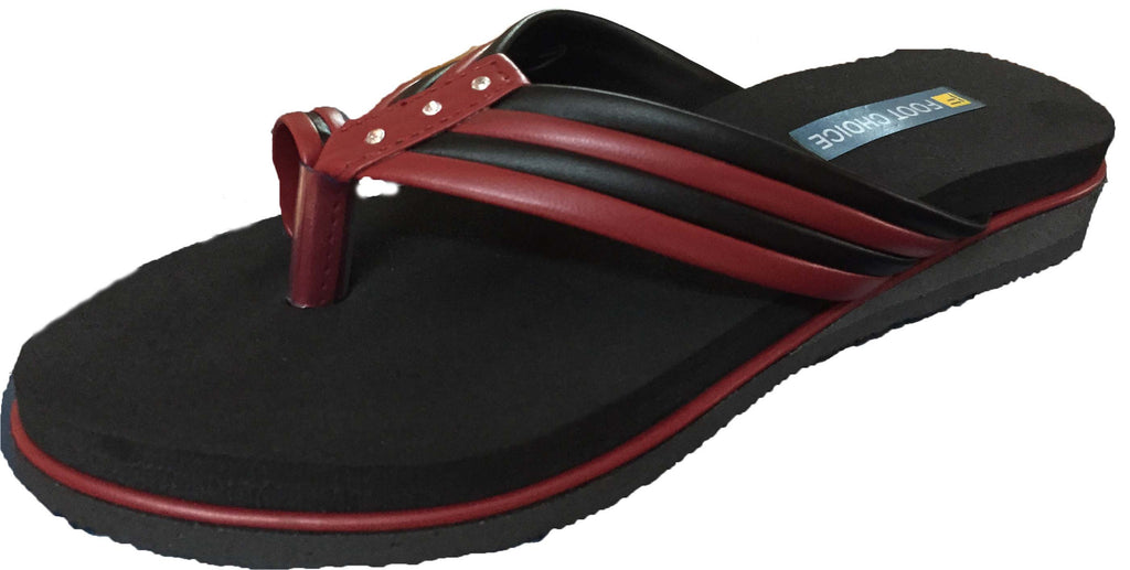 mcr chappals for heel pain for ladies