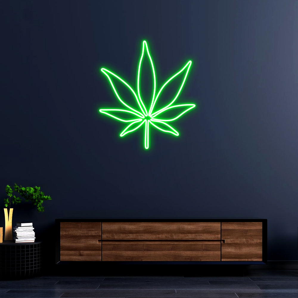 Weed Neon Sign –