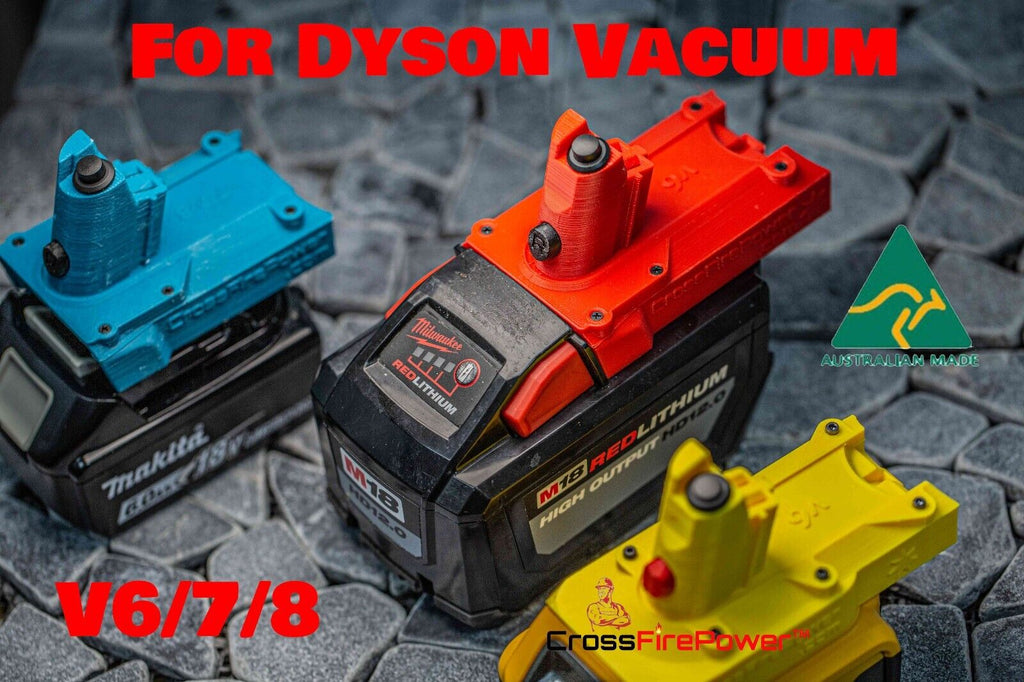 Onveilig Reusachtig tekort Dyson Battery Adaptor V6 V7 V8 Vacuum Animal Absolute Vacuum Adapter –  CrossFirePower