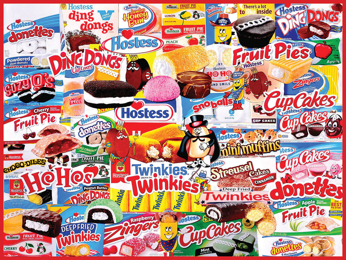 Hostess Snacks- 500 Piece Jigsaw Puzzles