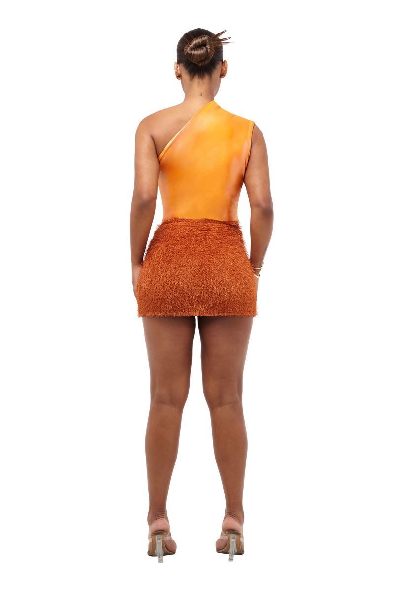 Kaibu Mini Skirt Anemone Orange Coucoo 