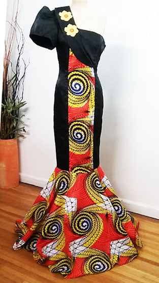 afrocentric evening gowns