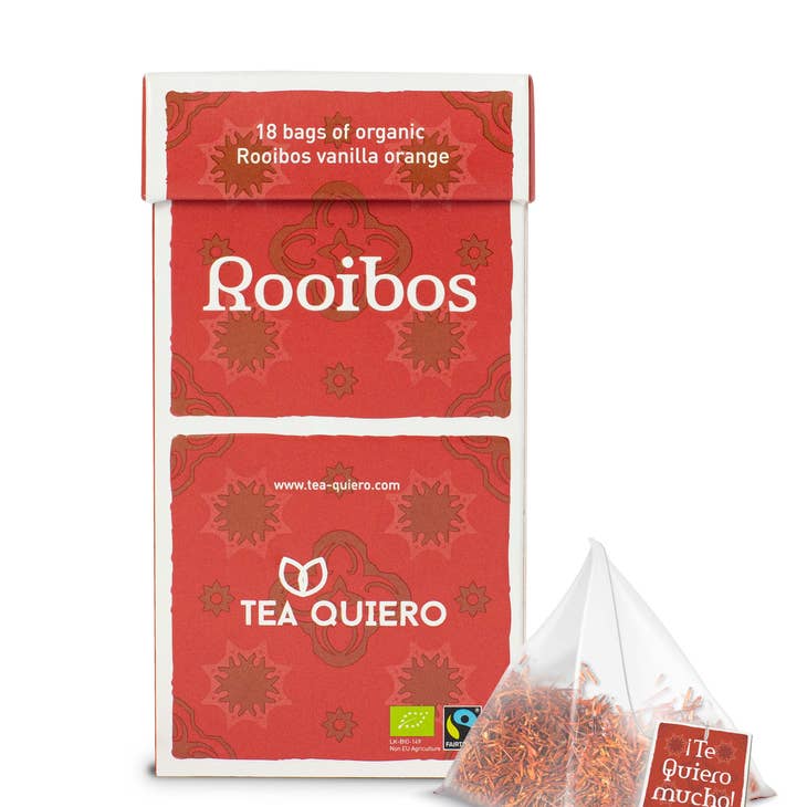 Infuso BIO alla vaniglia - ROOIBOS - 18 filtri