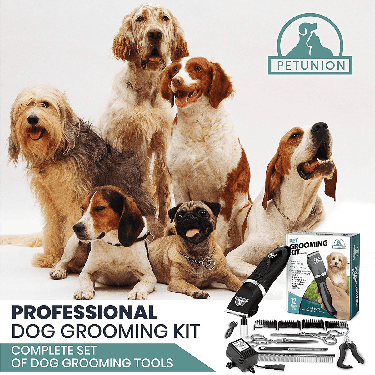 dog grooming professional kit