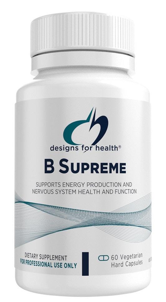 Designs For Health B Supreme Capsule Health Co