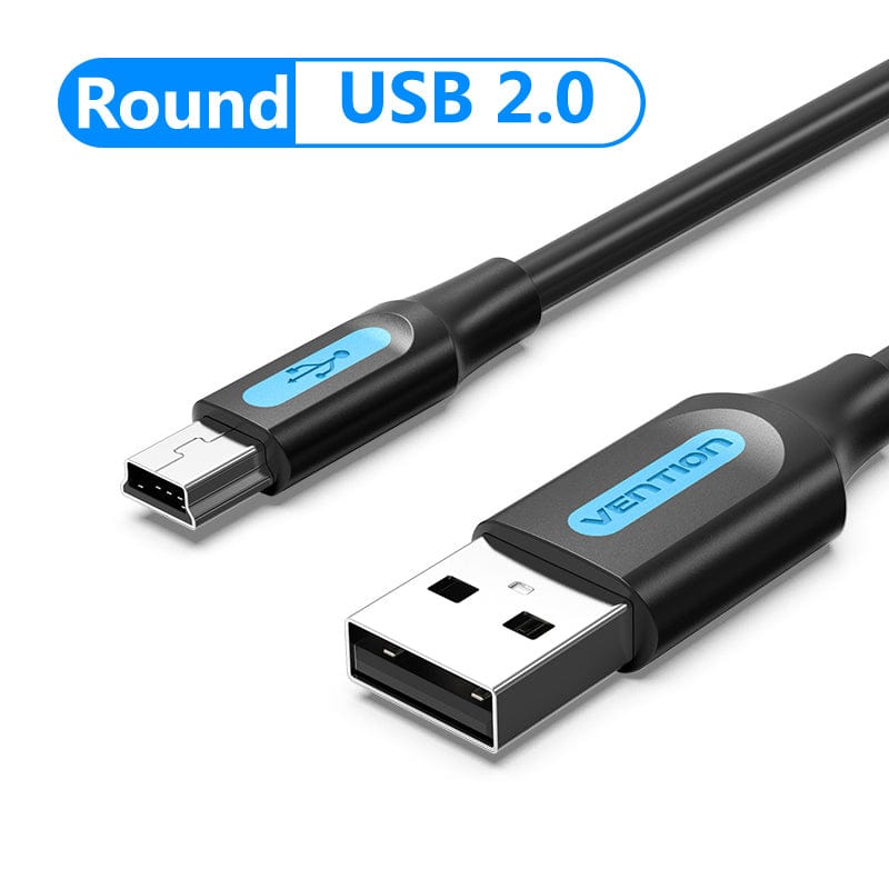 Mini USB Fast Charging to Mini USB Data Cable for Digital