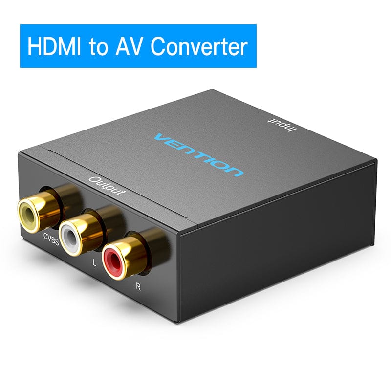 HDMI to AV Converter to RCA CVBS L/R Video Adapter 1080P HDMI Swi