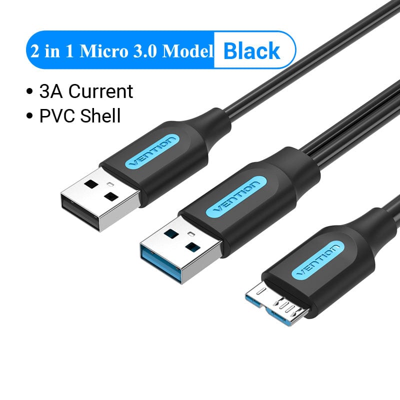 Dwingend Verdienen Mondstuk Type C Dual USB with Power Supply 3A Fast Charging Data Cable for Sams