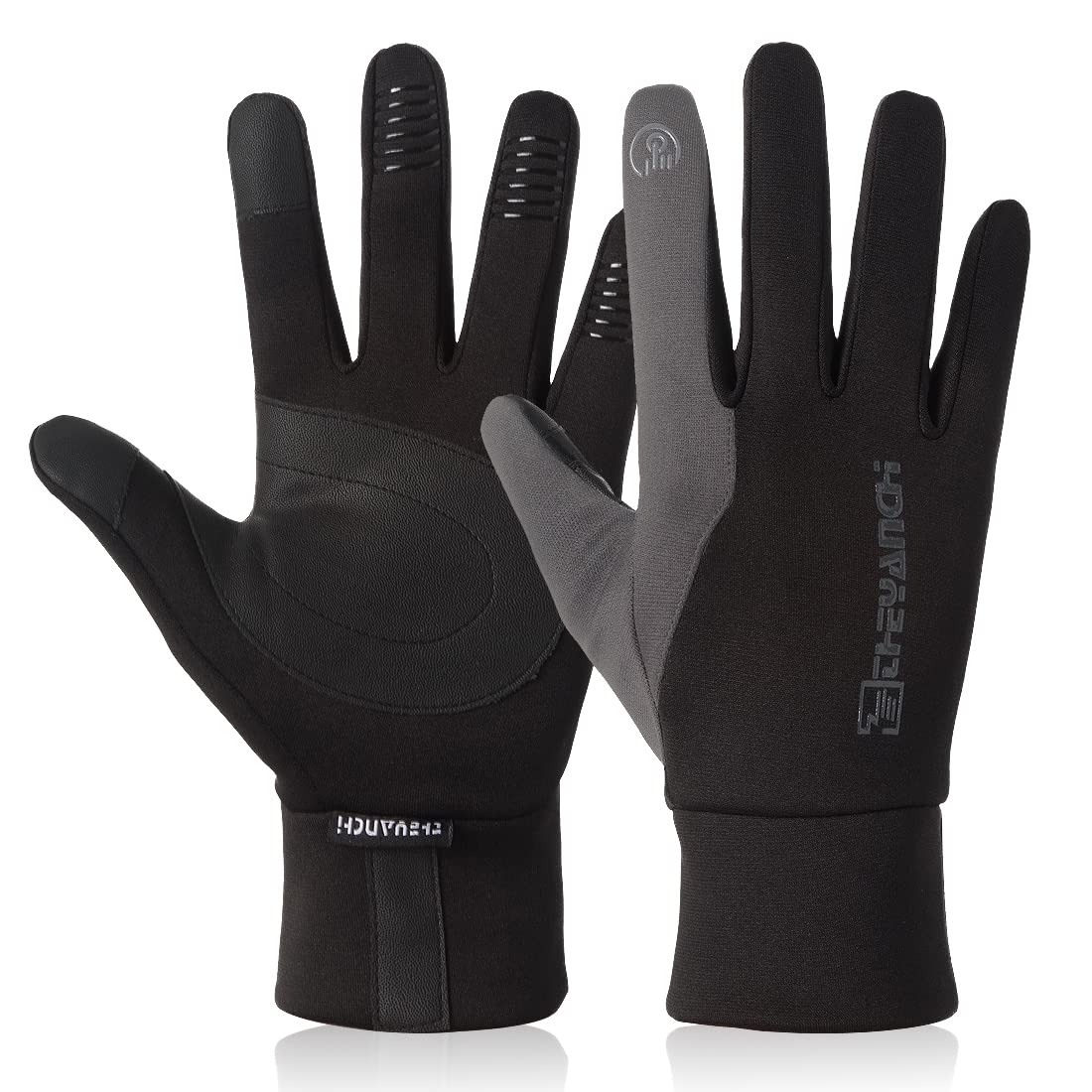 Yiding Unisex Touch Screen Outdoor Thermal Gloves Winter Warm Waterproof Full Finger Velvet Lining Skiing Gloves 