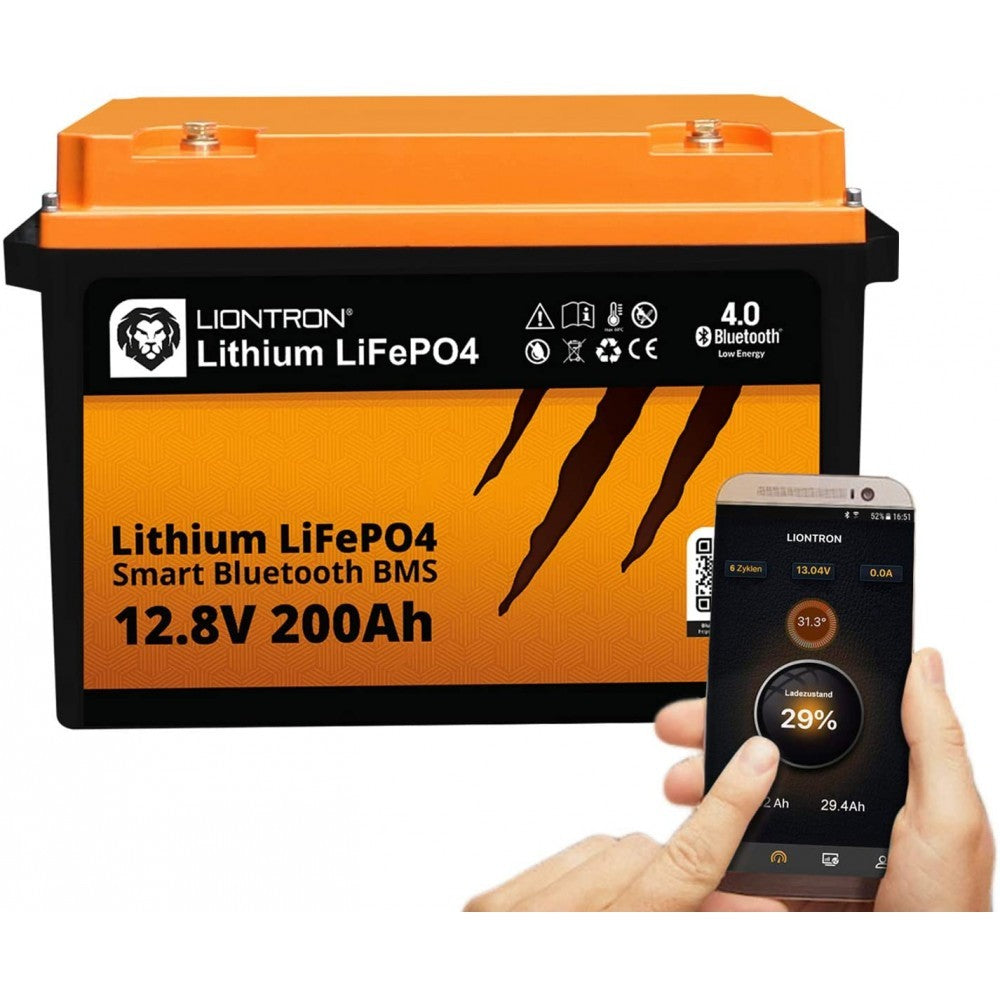 LIONTRON® Camper Caravan Lithium | LiFePO4 | 12,8V | 200Ah | L