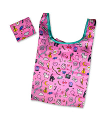 MAGICAL MOTIFS tuck & toss tote bag