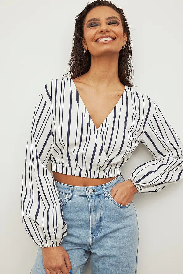 Gestreepte blouse