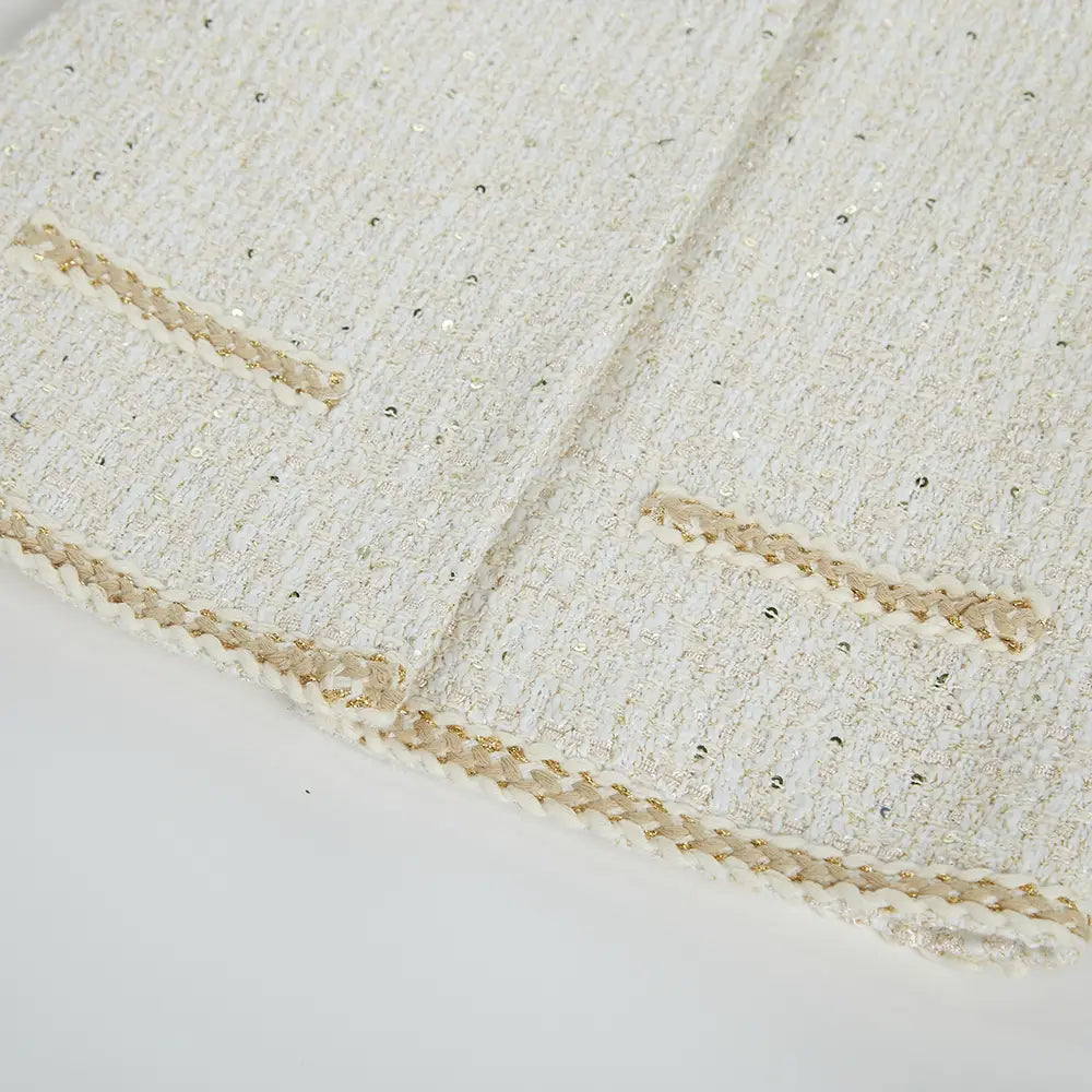 Ivory Tweed Jacket