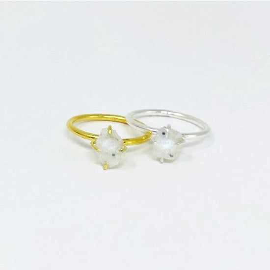 Sterling Silver Moonstone Ring