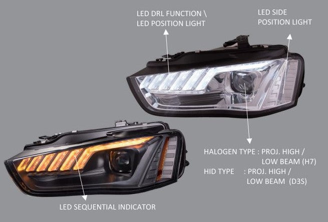 audi a4 b8 drl