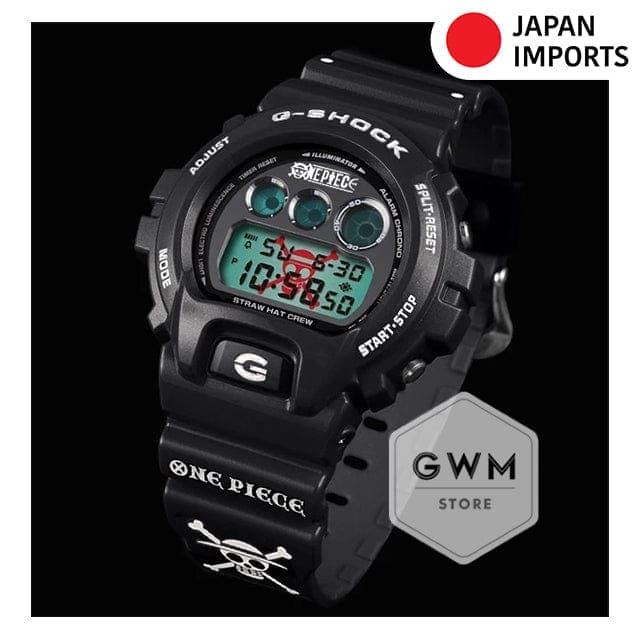 Casio G-Shock x One Piece Monkey D Luffy - DW-6900FS Limited Edition (JAPAN  SET)