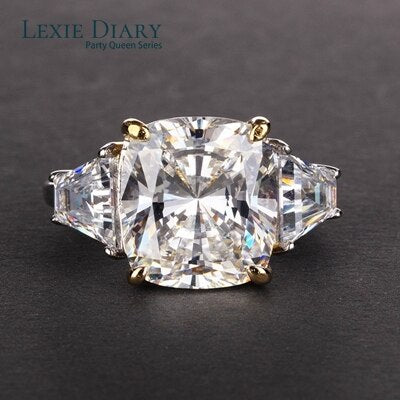 Lexie Diary Exquisite Created Moissanite Rings For Women Real 925 Ste –  LEXIE DIARY