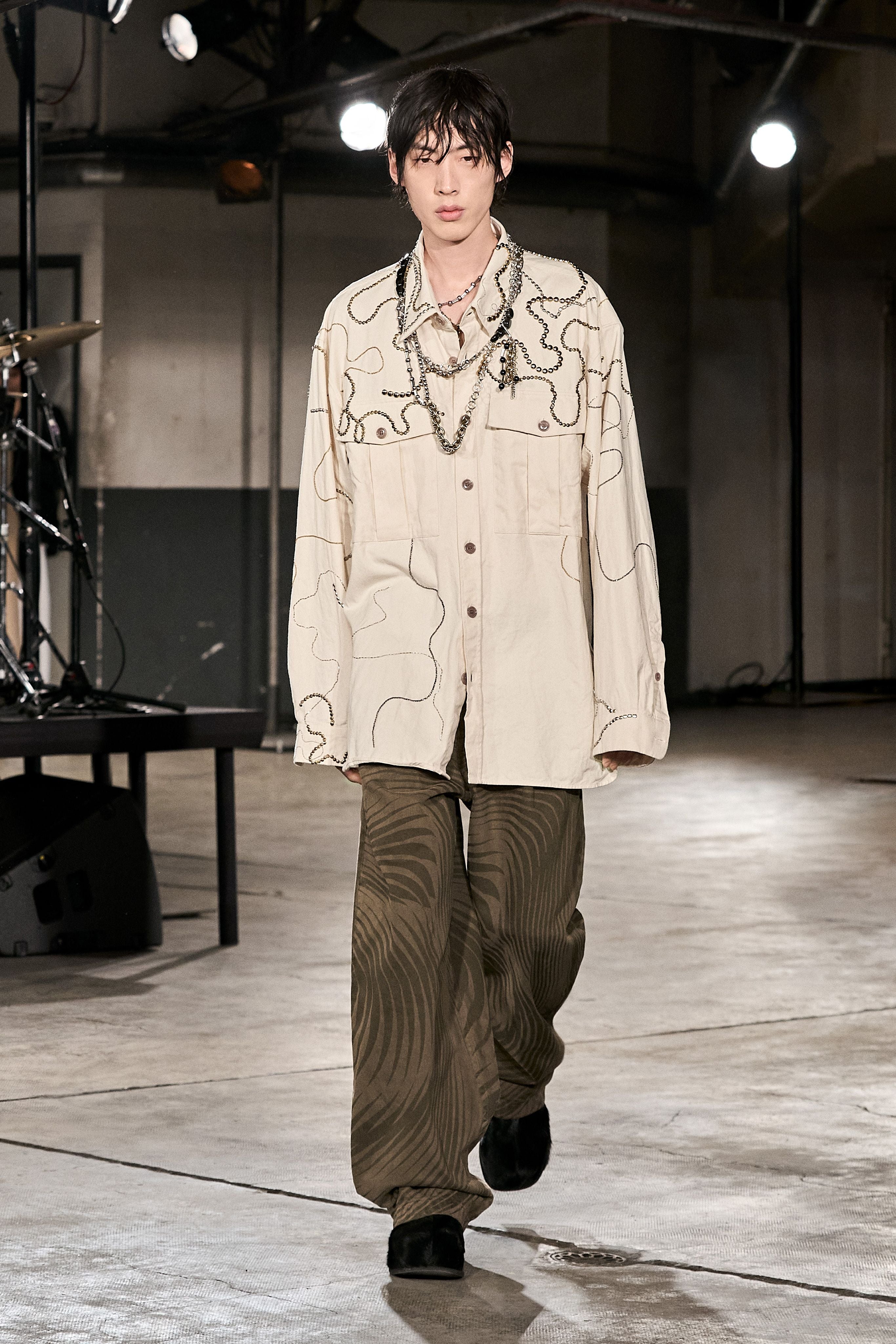 ベルギー製 DRIES VAN NOTEN 12AW ウール ヘリンボーン - crumiller.com