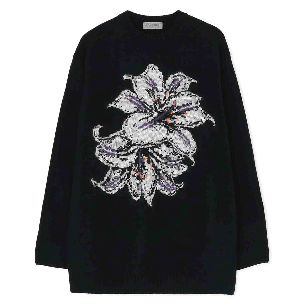 7G FLOWER INTERSIA JACQUARD CREW NECK seven-health.com