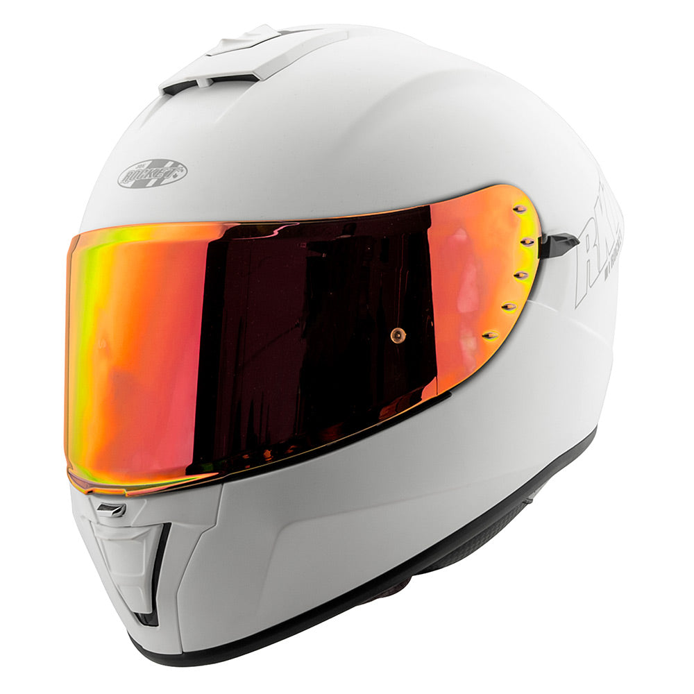 venganza Párrafo Cercanamente Casco Integral Joe Rocket RKT 15 ION Blanco – Moto Helmets & Sebastian