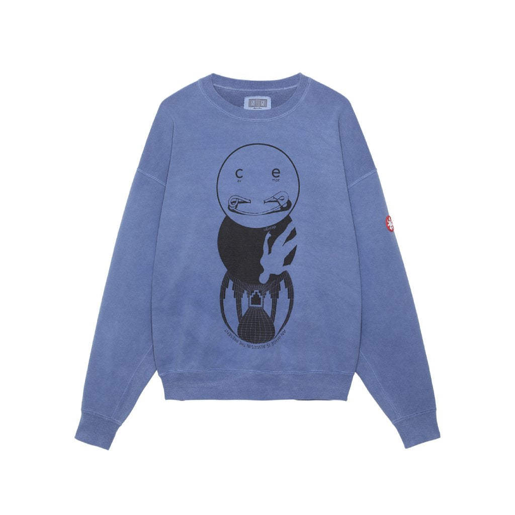 3個セット・送料無料 /OVERDYE MD In The Present CREW NECK