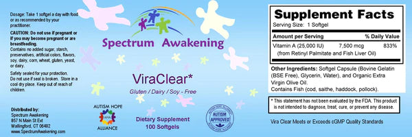 ViraClear 100 Softgels