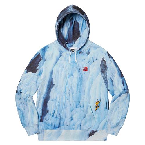 supreme north face ice climb hooded