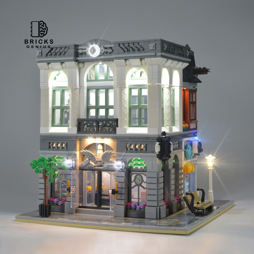 Led Licht Up Kit für Lego 10251 Stadt Creator Brick Modellbaukaste Aus A9P9 W4T5 