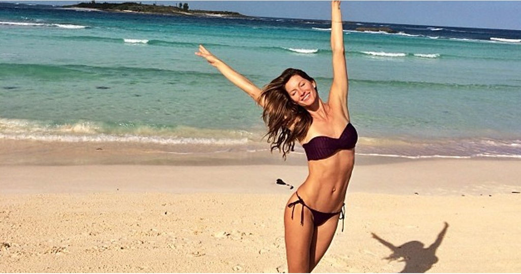 Giselle on the beach