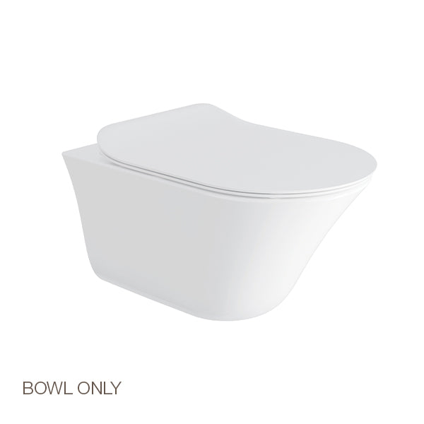 Vive Rimless Wall Hung Toilet Bowl Without Toilet Seat Cover In White Kohler Online Store 9968