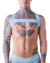 Candy Chest Harness Blue - TASTE Menswear