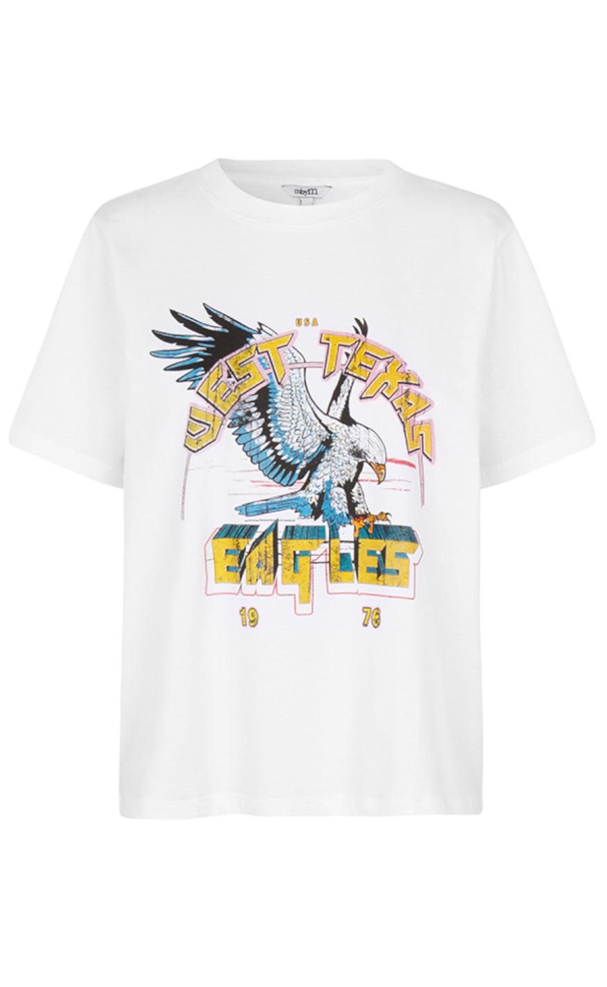 forestille fordel opladning MbyM T-shirt - Eagle-M - White | Hurtig levering | Fashionbystrand