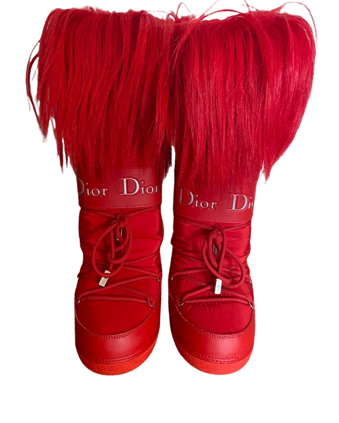 dior red moon boots