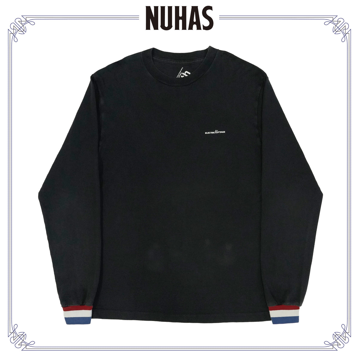 EC north 2002 TRICOLOR RIB L/S Tee (NUHAS-0096) – NEUTRAL Buzz