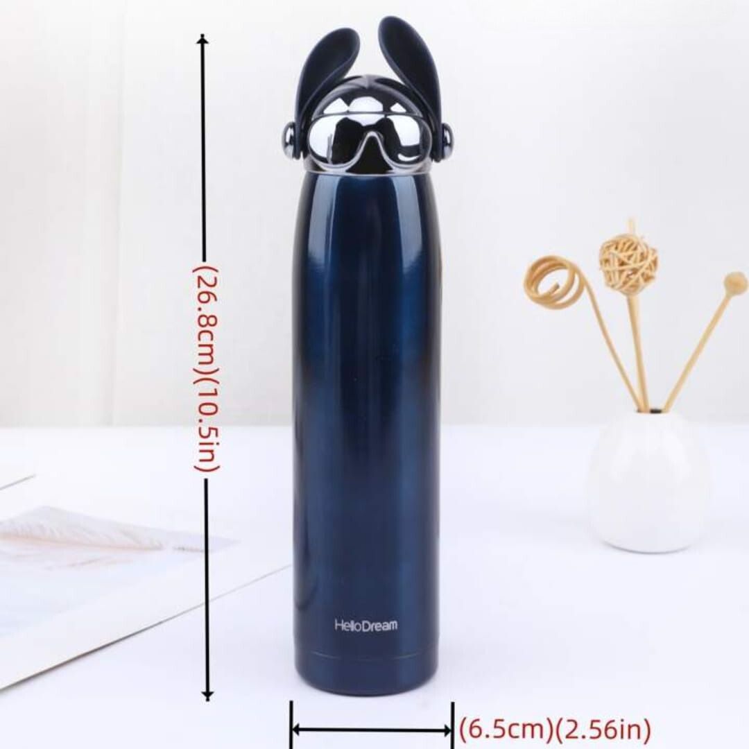 Rabbit/Cat Ears Stainless Steel Water Bottle