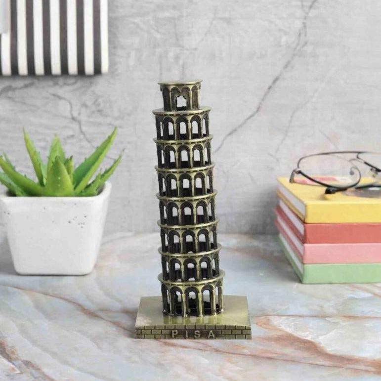 Leaning Tower of Pisa Metal Model | Home Décor - HomeHatchpk