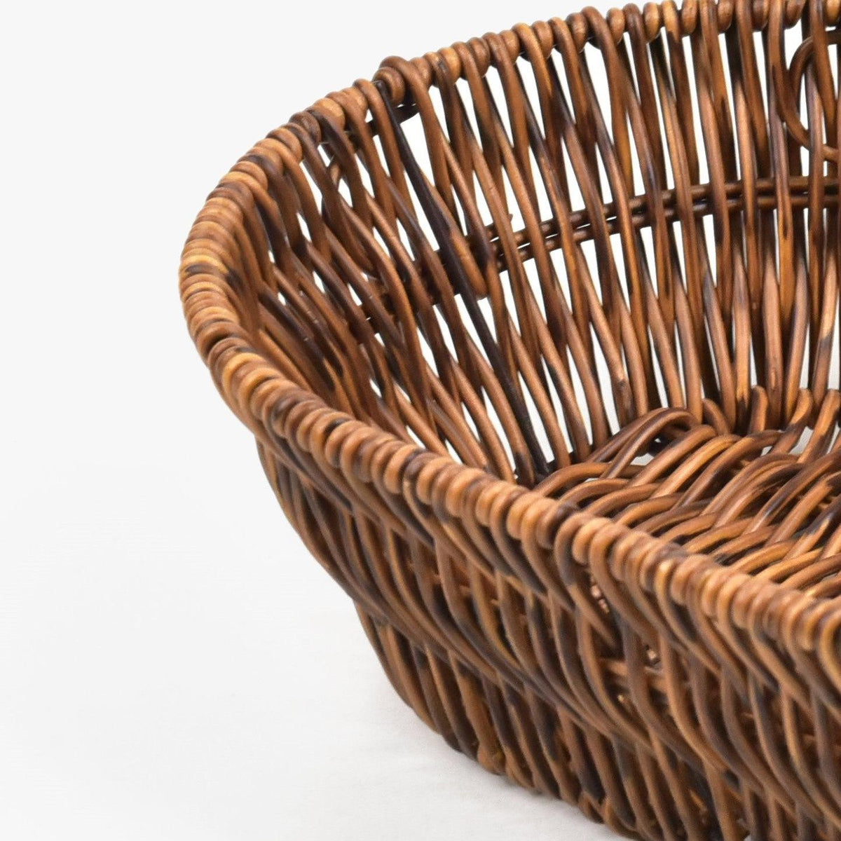 Oval Wicker Braided Basket - HomeHatchpk